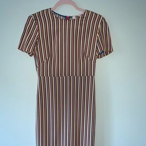 Diane Von Furstenberg striped dress